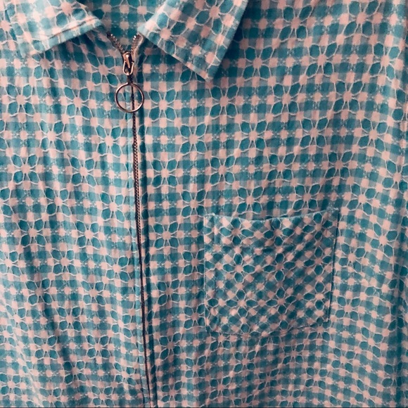 FASHION BUG PLUS SIZE ZIP UP BLOUSE SIZE 18/20 - Picture 3 of 6